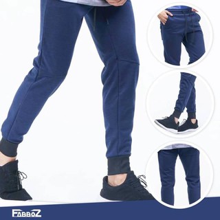 FABBOZ Slim Fit Joggers in Blue