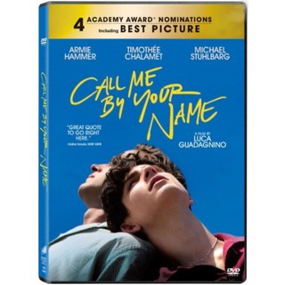 Call Me By Your Name (DVD)/เอ่ยชื่อคือคำรัก (ดีวีดีซับไทย)