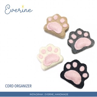 ⭐️EVERINE⭐️- 🐾 MEOW 🐾 ที่เก็บสายชาร์จ/หูฟัง CORD ORGANIZER