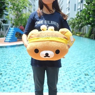 หมอนสอดมือ Rilakkuma คุมะ ริลัคคุมะ ชุดผึ้ง 11x14นิ้ว