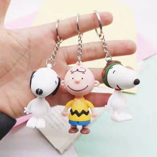 พวงกุญแจ สนู๊ปปี้นักบิน/ชาร์ลี/สนู๊ปปี้ snoopy charlie