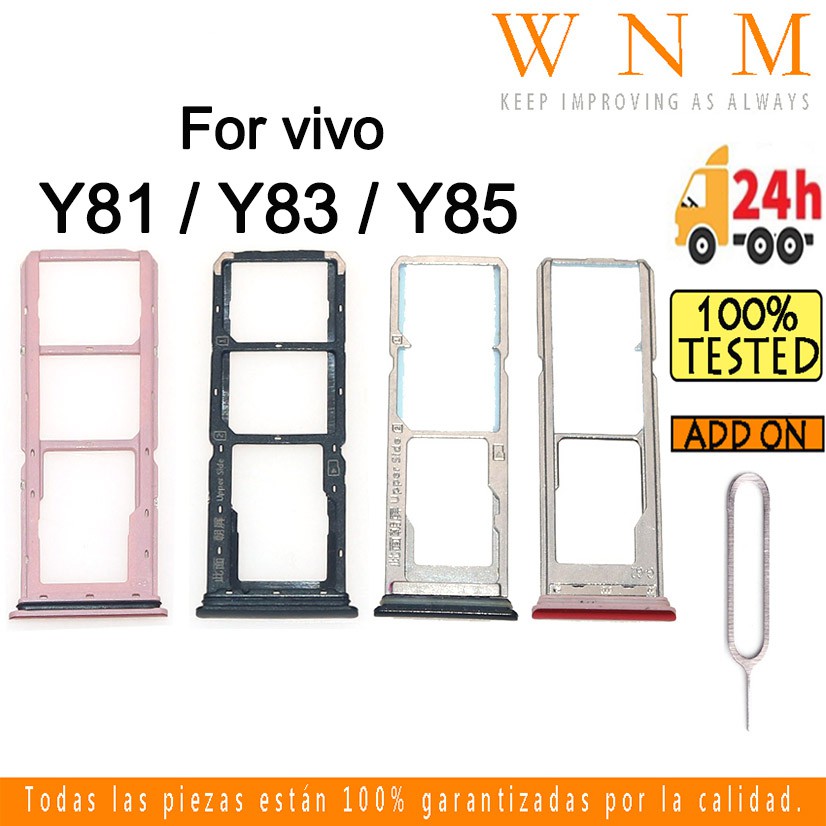 สําหรับ VIVO Y83 / Y81 / Y85 ถาดซิมการ์ดสําหรับ VIVO y83A y81S y85A Y91 Y91C Y93 ซิมการ์ดผู้ถือการ์ด