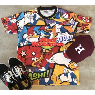 เสื้อยืด &amp; เดรสลาย woody Woodpecker