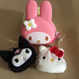 กระเป๋าใส่เหรียญ my melody kuromi kitty