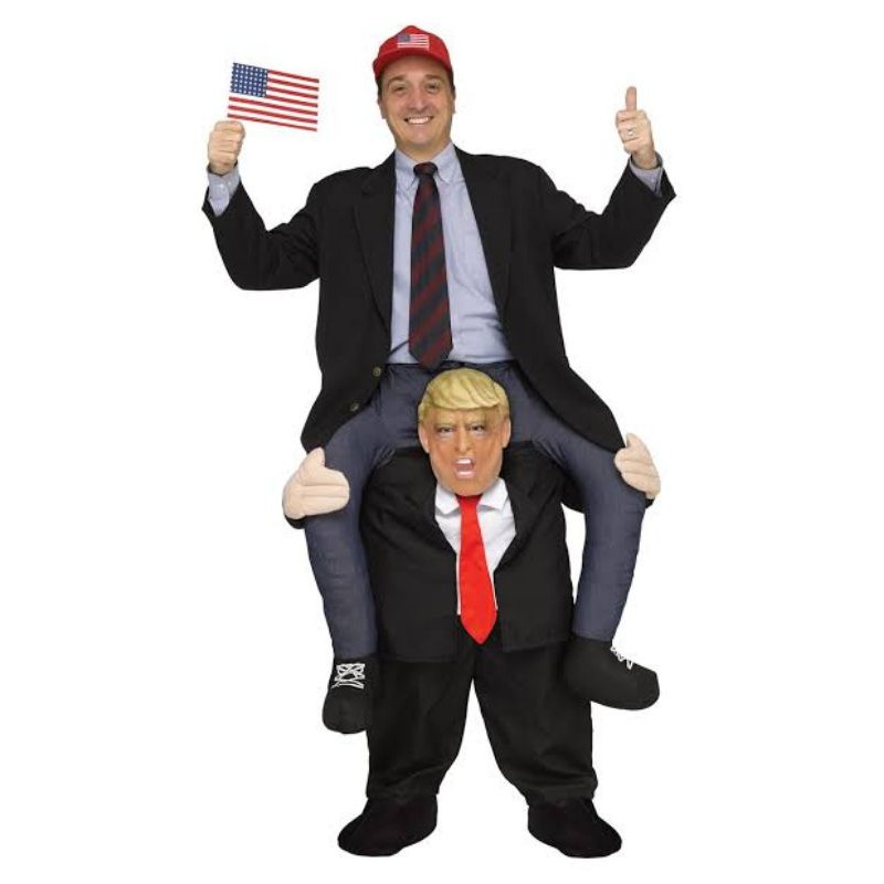 ชุด แฟนซี ตลก ขี่ ทรัพม Funny Costume riding trump Party Costume