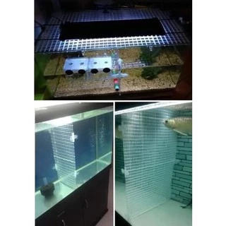 (พร้อมส่ง) ตัวหนีบแผ่นกั้นตู้ปลา ตัวหนีบตะแกรงกั้นตู้ปลา ราคาต่อ 1 ตัว