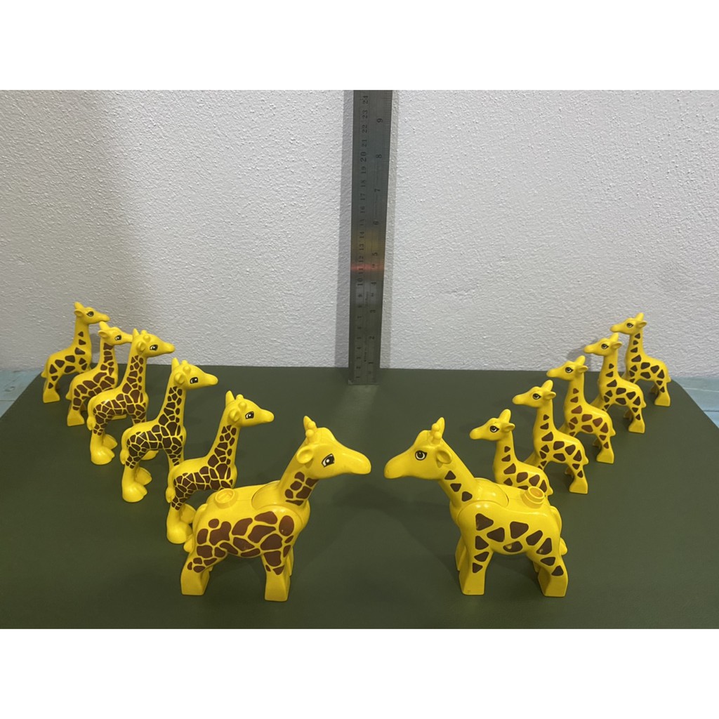 Lego Duplo Giraffe : เลโก้ดูโปล้ ยีราฟ (แท้ 100%) มือ 2 สภาพดี *duplo มือสอง