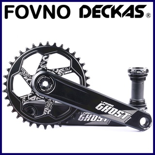 Fovno Crankset 170มม.MTB Gxp Crankset พร้อมแหวนโซ่ 32T 34T 36T 38T พร้อมตัวยึดสําหรับ Sram Shimano 8S 9S 10S 11S 12S