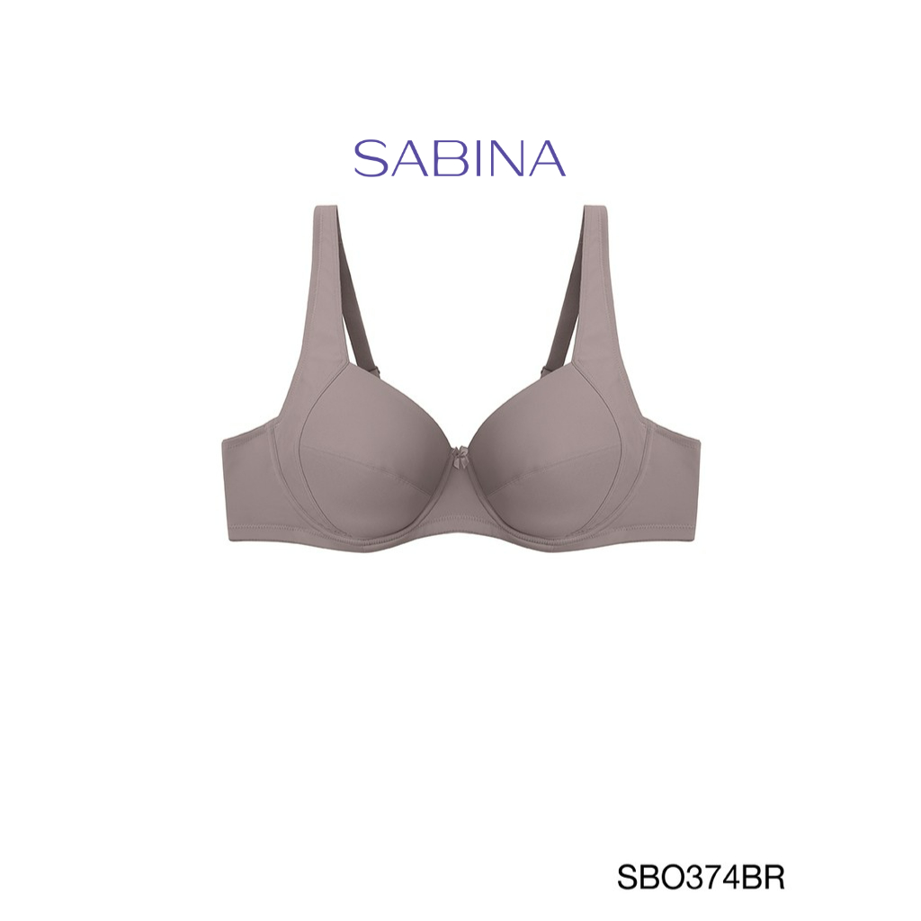 Sabina เสื้อชั้นใน (มีโครง) รุ่น Function Bra รหัส SBO374BR สีน้ำตาล