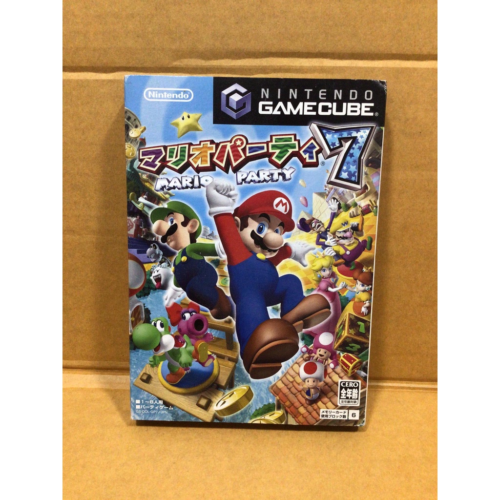 แผ่นแท้ [GC] [0002] Mario Party 7 (DOL-P-GP7J) Gamecube Game Cube