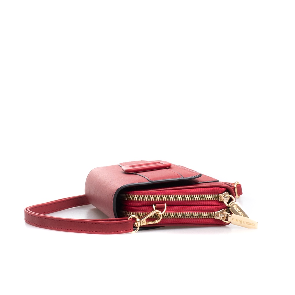 กระเป๋าสะพายข้าง Forever Young ทรงไอแพด หน้าเข็มขัดสุดหรู !!! (39981) - รูปที่ 4