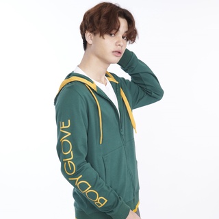 BODY GLOVE Mens SC Essential Hoodies เสื้อฮู้ด ผู้ชาย สีเขียวเข้ม-23