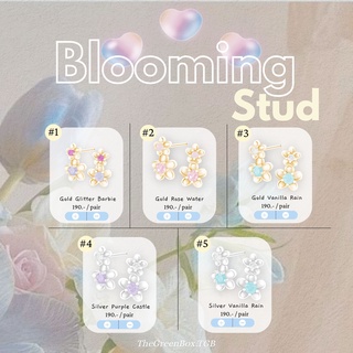 ต่างหู Blooming Stud Earrings - thegreenbox.tgb