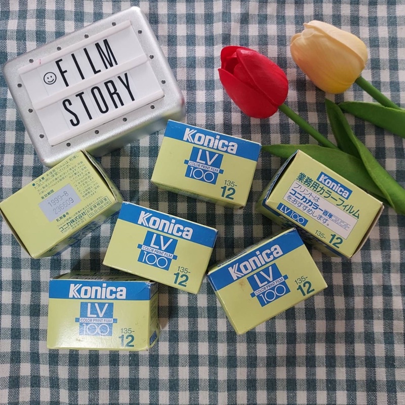ฟิล์ม 135mm Konica LV Color Print Film 100 (135-12)