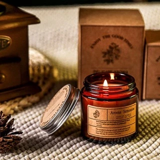 พร้อมส่ง! เทียนหอม เทียนถั่วเหลือง soy candle เทียนน้ำมันหอมระเหย เทียนหอมไขถั่วเหลือง 200 กรัม