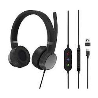 Lenovo Go Wired ANC Headset (Thunder Black)