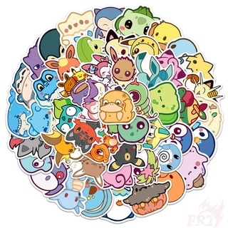 50Pcs/Set ❉ Q Pokemon Go Series 02 Funny สติ๊กเกอร์ ❉ Anime DIY Fashion Mixed Waterproof Doodle Decals สติ๊กเกอร์