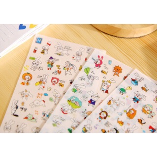 sticker bunny สติกเกอร์น่ารัก