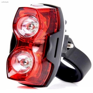 RAYPAL ไฟท้ายจักรยาน ไฟกระพริบ Raypal two eyes LED Bicycle Tail Light (สีแดง)