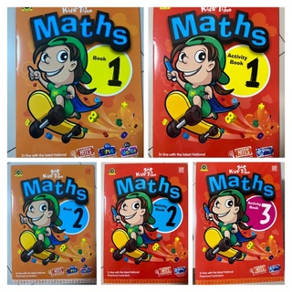 Maths Activity book Kids Time 1-3 (PELANGI)