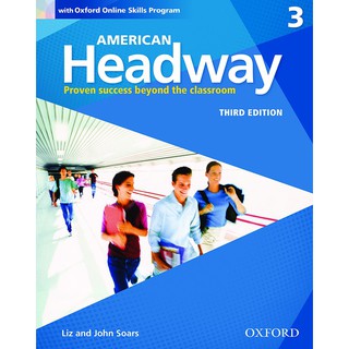 Se-ed (ซีเอ็ด) : หนังสือ American Headway 3rd ED 3  Student Book +Oxford Online Skills Program (P)