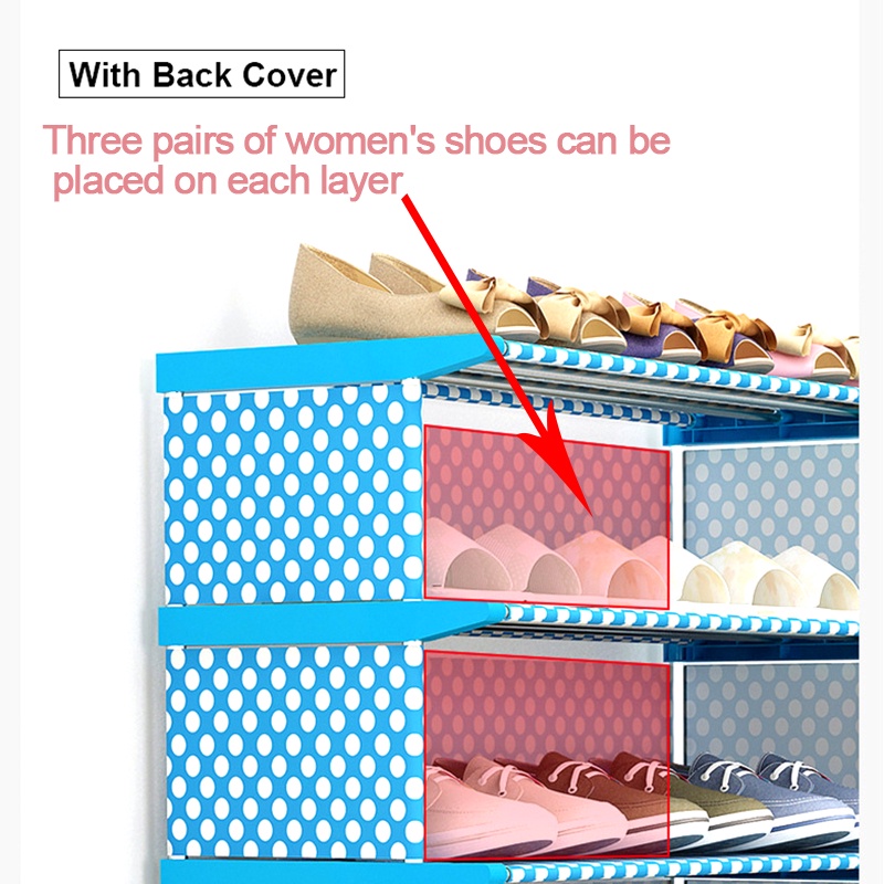 ตู้รองเท้าNew Vertical Shoe Cabinet Nonwoven Fabric Shoe Rack ...