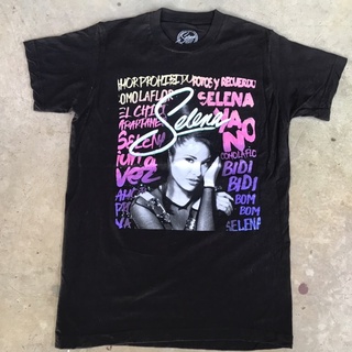 vtg.T-Shirt เสื้อวง SELENA GOMEZ OFFICIAL MERCHANDISE 2019 MADE IN MEXICO Sz.S 100% COTTON