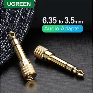 Ugreen Jack 3.5 Speaker Connector 6.35mm Male to 3.5mm Female Audio Connector 3.5 Jack Aux Cable for Speaker Guitar Jack