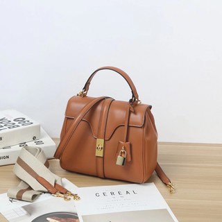 กระเป๋าถือหนัววัวแท้Cil Leather bag by Poshybrand พร้อมส่งจากไทย ถูกที่สุด