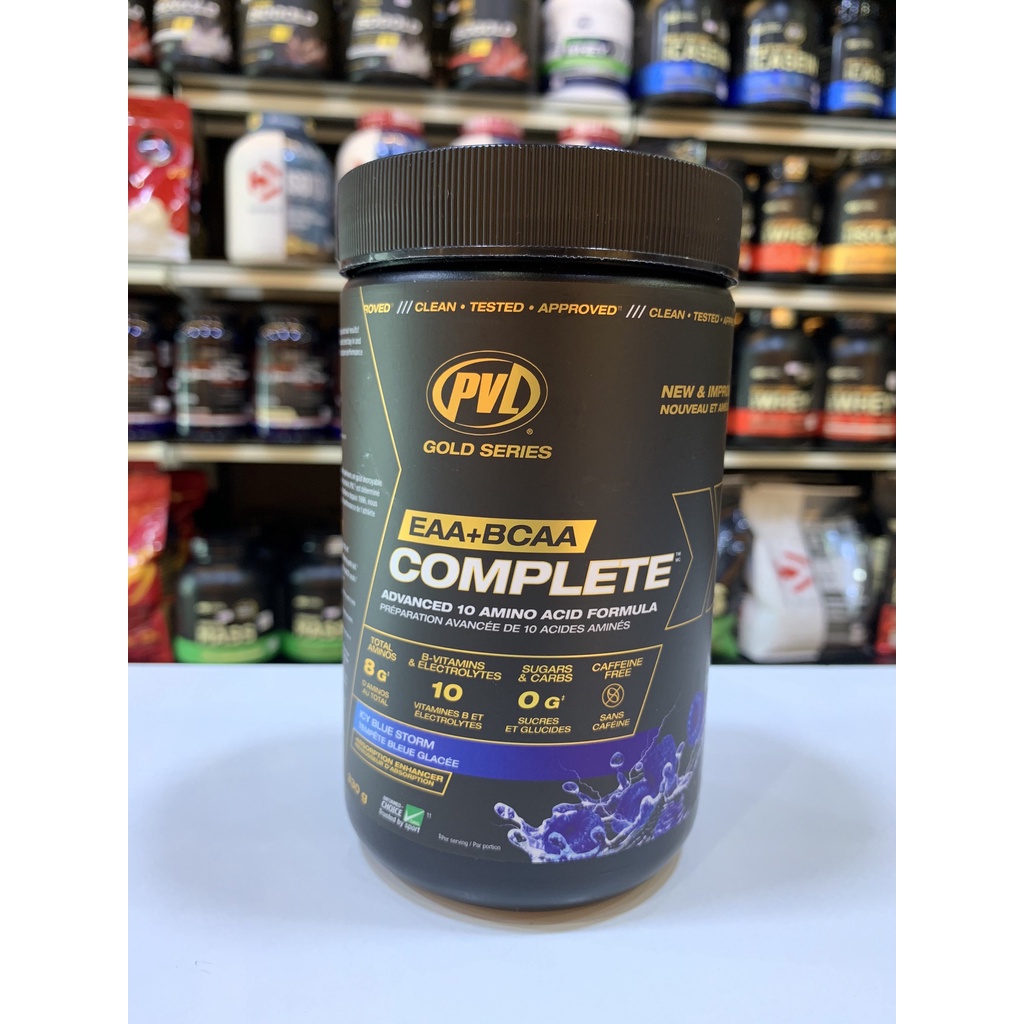 PVL EAA + BCAA Complete 330g. อีเอเอ+บีซีเอเอ เพิ่มความคมชัดของกล้ามเนื้อ