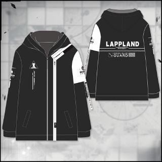 พร้อมสต็อก Arknights Lappland สีดำคอสเพลย์แขนยาวเสื้อทนกว่า H Oodies ลำลองแฟชั่นเสื้อผ้าใหม่