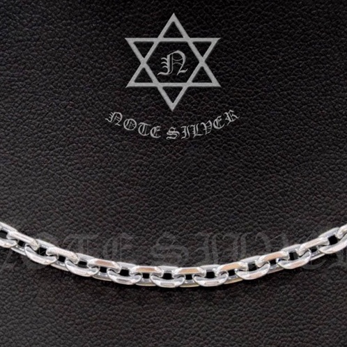สร้อยคอ เงินแท้ คชกริต Size S รมดำ Sterling Silver 925 NSNL1830