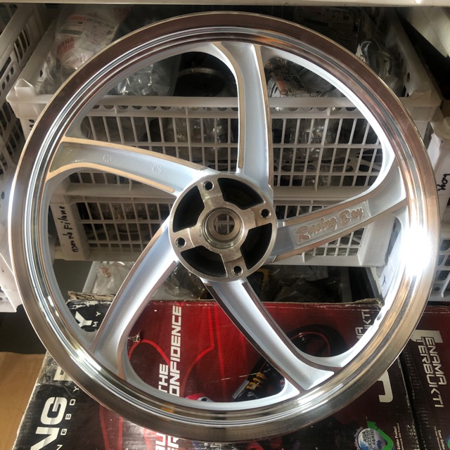 ล้อแม็ก14’’ mio fino ttx .. RACING BOY ลดราคา ขนาดหน้า1.4 หลัง1.6