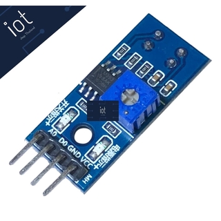 TCRT5000 infrared reflectance sensor module (โมดูลแทรคเส้น)