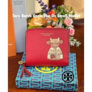 📮@1,050.-🔥🔥SUMMER SALE (ลดอีก 7 %)🔥🔥💯Tory Burch Ozzie the Ox Small Wallet