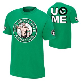 WWE เสื้อ เสื้อยืด John Cena Rise Above Hate Cenation