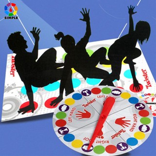 เกมทวิสเตอร์ แผ่นเกมกระดาน Twister Floor Game - Twister Party Game