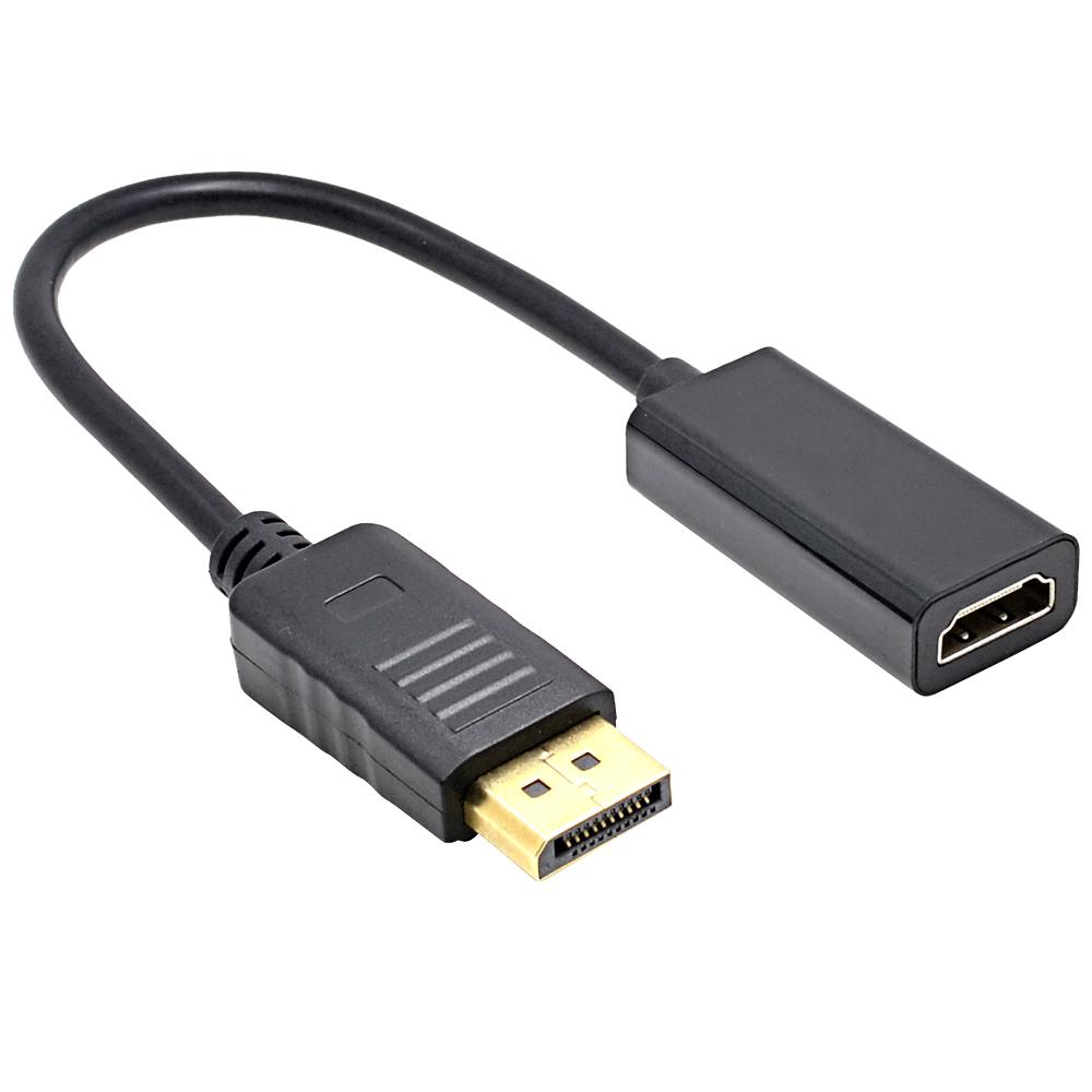 DP to HDMI Cable Display Port to 1080 p HDMI อะแดปเตอร์สำหรับ HP / DELL Laptop