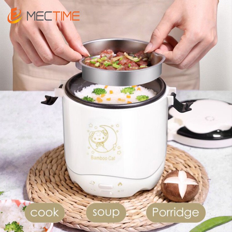 หม้อหุงข้าวขนาดเล็กแบบพกพาขนาดเล็ก, หม้อหุงข้าวหอพักขนาดเล็ก, หม้อหุงข้าวขนาดเล็ก, เครื่องครัว, ผู้ช่วยที่ดีสำหรับการปรุงอาหาร Portable mini rice cooker, mini dormitory rice cooker, mini rice cooker