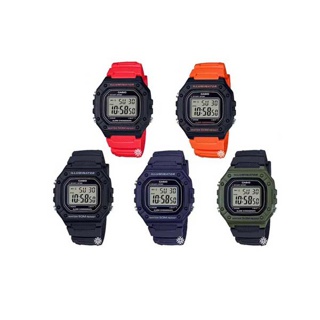 CASIO STANDART รุ่น W-218H ของแท้ รับประกันศูนย์ 1 ปี W-218H-1 AE-1500Wh-1 Ae-1500wh-5 w-219h-1 w-219h-2 w-219h-8