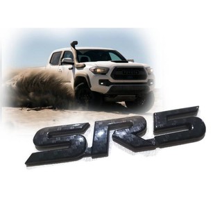 Logo SR5 สีดำเคฟร่า โลโก้ 3D สำหรับ TOYOTA HILUX VIGO REVO ราคาดีที่สุด จบในที่เดียว