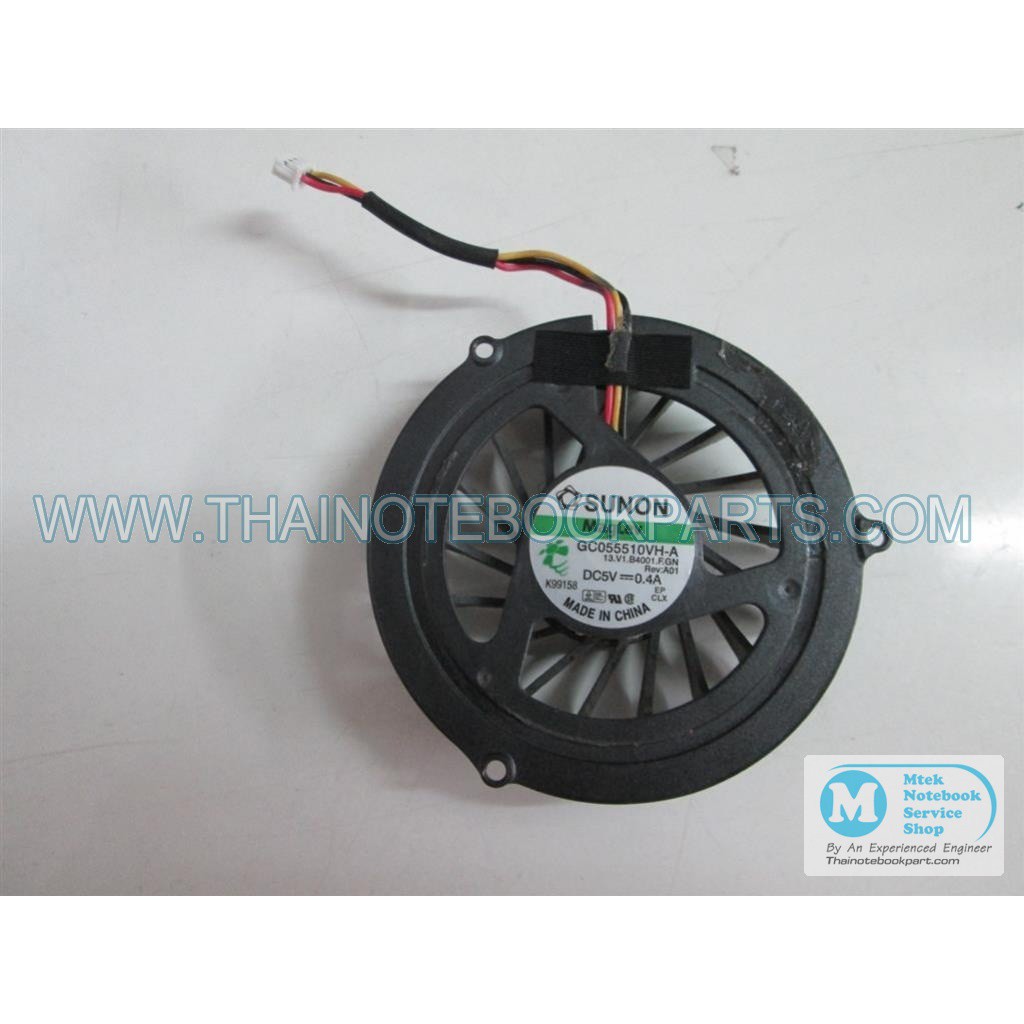 พัดลมระบายความร้อนโน้ตบุ๊ค Lenovo B450 - GC055510VH-A Cooling Fan (มือสอง)