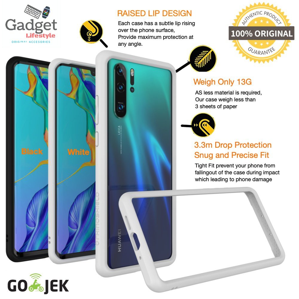 เคส Rhinoshield Crashguard ดั้งเดิม Huawei P30 Pro & P30 & P30 Lite - เคส Ultra Slim & Protection