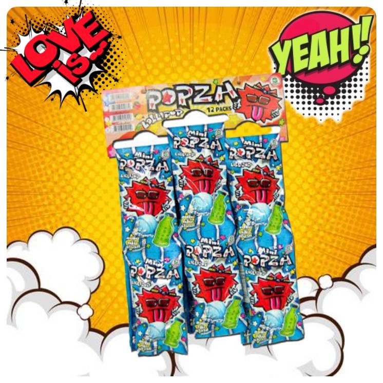 ☘️ นึกถึงขนมย้อนวันวาน นึกถึง 12แผง COLA MINI POPZA ขนมย้อนวัย ขนมโบราณ ขนมหน้าโรงเรียน เด็กยุค90 🍀