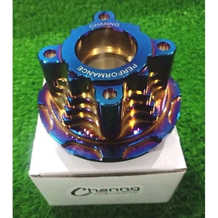 Y15ZR LC5S Y125Z 4 LOBANG HUB SPROCKET HUB CNC โลหะผสมนําเข้ายี่ห้อ ENKEI SP522 FG510 FG505 Y15Z Y15