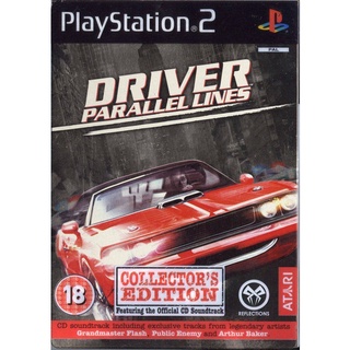 แผ่นเกมส์PS2 Driver: Parallel Lines PS2 เกมเพล2 แผ่นps2