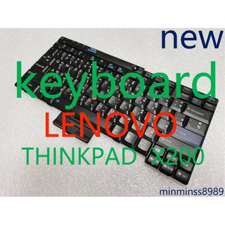 คีย์บอร์ดโน๊ตบุ๊ค KEYBOARD LENOVO ThinkPad X200 สีดำ(ไทย อังกฤษ)