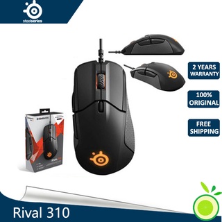 SteelSeries Rival 310 gaming mouse 12,000 CPI TrueMove3 optical sensor-fire button-RGB lighting