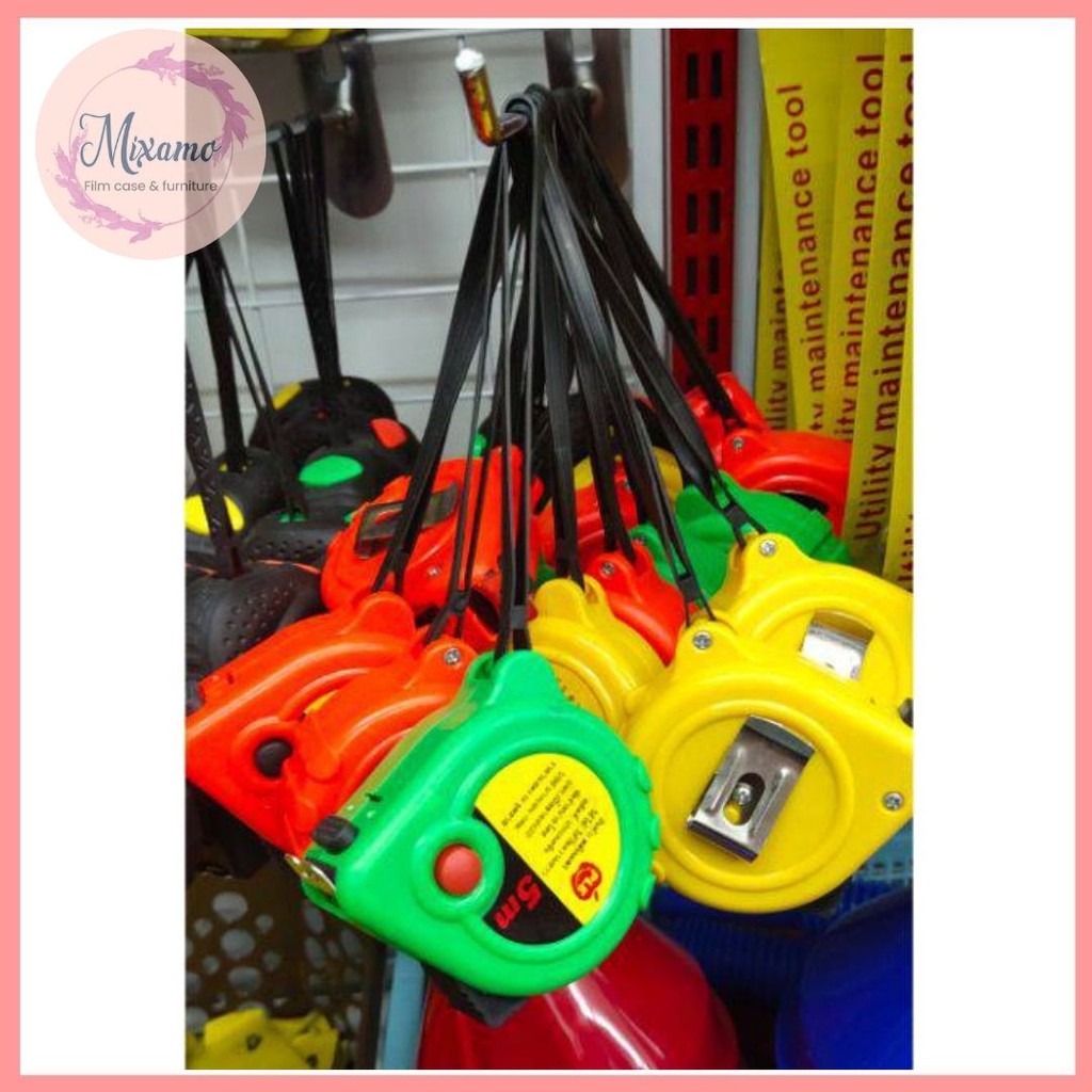 ตลับเมตร 5m. มี มอก คุณภาพดี ราคาถูก ตลับเมตรความยาว5เมตร 👍 #E-0046