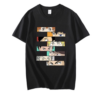 T-shirt  เสื้อยืด พิมพ์ลายกราฟิก Haikyuu Amine Kawaii สไตล์ฮาราจูกุ แนวสตรีท สําหรับผู้ชาย คู่รักS-5XL